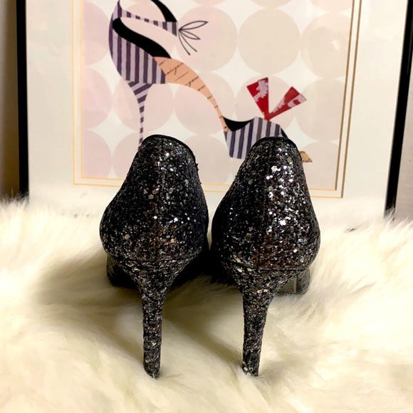 Forever 21 Glitter Heels - Picture 3 of 7